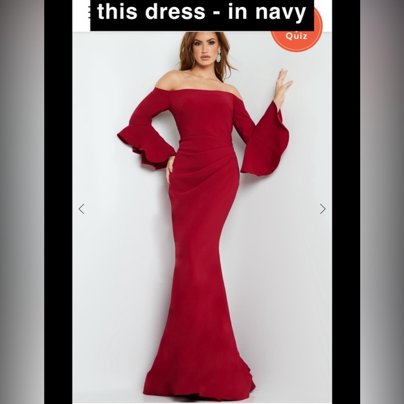 Jovani Dresses & Skirts - Jovani - Off Shoulder Style #07065